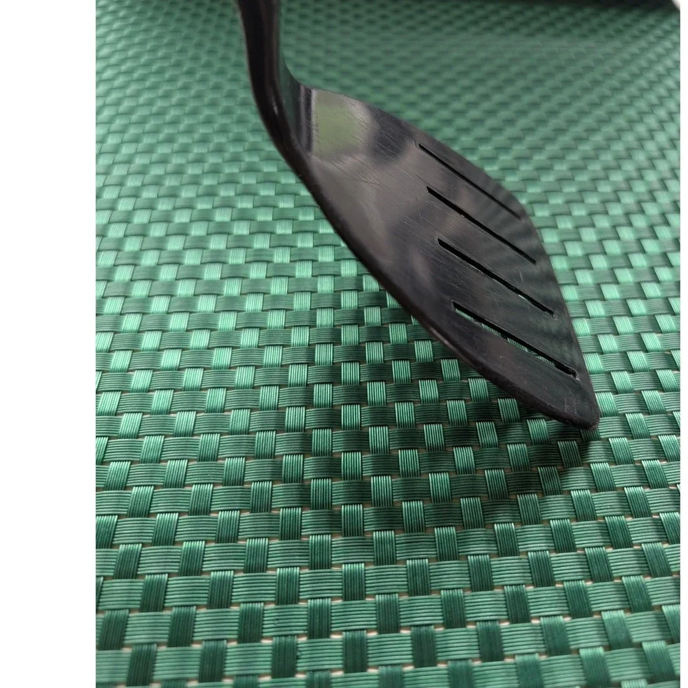 Tailor Made Slotted Spatula 4 Slot Flexible Black Nylon VTG Retro MCM Made USA